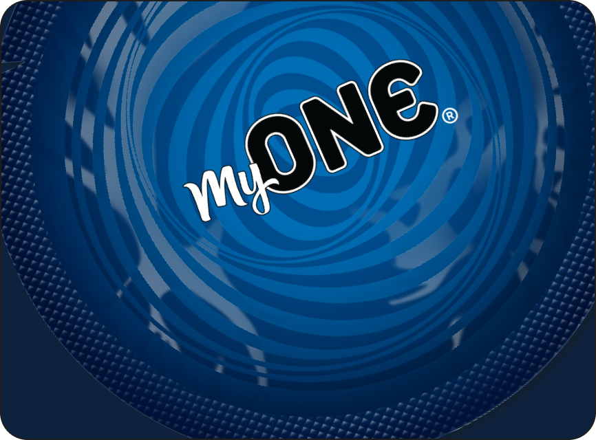 my one wrapper with blue background