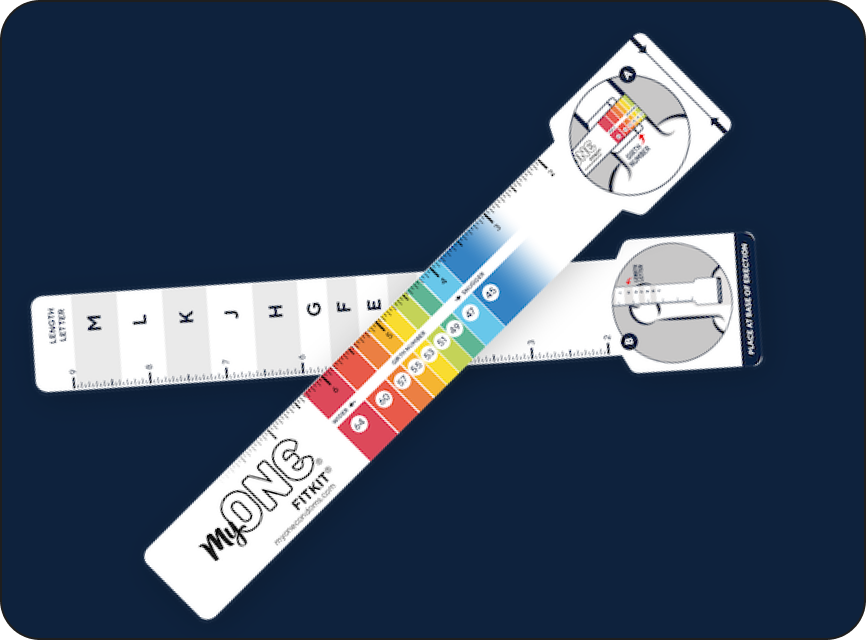 my ONE fit kit with blue background